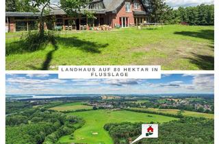 Haus kaufen in 23627 Groß Grönau, Landhaus auf 80 Hektar in Flusslage