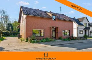 Einfamilienhaus kaufen in 27612 Loxstedt, Einfamilienhaus mit ausbaufähigen Nebengebäuden – Wohnen, Arbeiten & Investieren in zentraler Lage