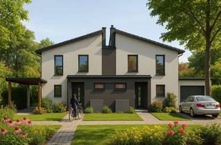 Doppelhaushälfte kaufen in Gödenrother Fußpfad, 56288 Kastellaun, Moderne Neubau-Doppelhaushälfte mit Garten – ruhig wohnen am Gödenrother Fußpfad