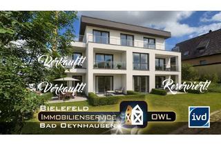 Wohnung kaufen in 32584 Löhne, ::: Hochwertiges Neubau Projekt „Wohnen à la cart" 1. OG. I Balkon I KfW 40 I A+ I PV I Sackg. :::