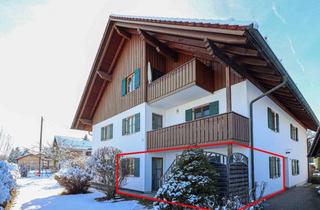 Wohnung kaufen in 82401 Rottenbuch, Gepflegtes 2-Zimmer-Apartment mit Terrasse und Tiefgaragenstellplatz