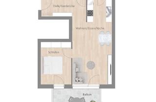 Wohnung mieten in Marienstraße, 74354 Besigheim, Für Singles und Paare mit Stil – 2,5 Zimmerwohnung mit traumhafter Naturdenkmal-Aussicht
