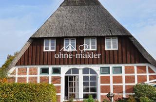 Wohnung kaufen in 21723 Hollern-Twielenfleth, Denkmal-Wohntraum unter Reet: Dach-Appartment mit eigenem Gartenanteil