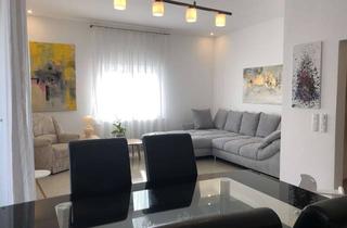 Immobilie mieten in 65451 Kelsterbach, Moderne, vollmöblierte 4‑Zimmer‑Wohnung mit eigenem Eingang & Garten ideal für Flughafen-Pendler