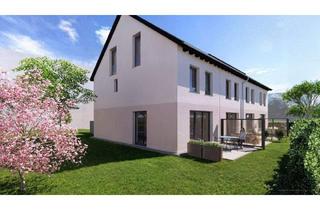 Haus kaufen in 55286 Wörrstadt, Wörrstadt - KfW-55: Modernes Reihenendhaus mit ca. 120 m² Wohnfläche - Neubau in Wörrstadt