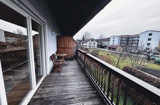 Wohnung kaufen in Krankenhausstraße 44a, 83646 Bad Tölz, Bad Tölz: 2-Zi. (56,66 m²) | KfW-70 (Bj. 2015) | 12 m² Südwest-Balkon | EBK | Stellplatz | sofort fr