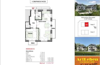 Wohnung kaufen in In Der Erlenau 14, 83080 Oberaudorf, W10 Neubau 2 Zimmer im Obergeschoss