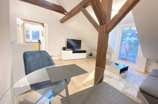 Wohnung mieten in 73728 Esslingen, Möblierte Fachwerkwohnung mit 3x Minibalkon liebevoll eingerichtet