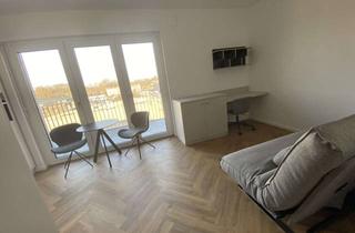 Wohnung mieten in Henriette-Lustig-Strasse 21, 12555 Köpenick, Helle & möblierte 1 Zimmer Wohnung mit Balkon und sonniger Aussicht