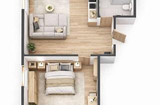 Wohnung mieten in 74189 Weinsberg, Kompakte, kernsanierte 2,5-Zimmer Wohnung