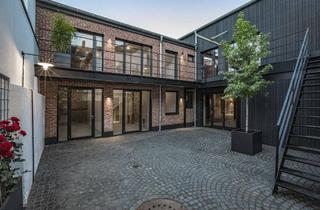 Haus kaufen in Jahnstraße 16a, 40215 Friedrichstadt, Historische Senffabrik trifft modernes Lofthaus - einzigartiges Wohnen mit Geschichte