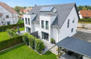 Doppelhaushälfte kaufen in 86447 Aindling, Wohnen mit Komfort und Gartenidylle - stilvolle Doppelhaushälfte in ruhiger Lage