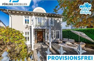 Villa kaufen in 54552 Schalkenmehren, Stadtvilla mit Charakter in SCHALKENMEHREN + Kamin + Bachlauf + 3 Garagen + Garten - PROVISIONSFREI