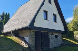 Haus kaufen in 09465 Sehmatal-Cranzahl, Charmantes Ferienhaus im Finnhütten-Stil mit großem Grundstück in Sehma