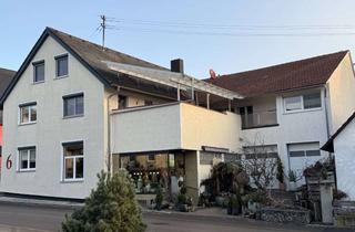 Einfamilienhaus kaufen in Kirchstrasse, 89555 Steinheim, Großes Einfamilienhaus mit Gewerbeeinheit, in ruhiger zentraler Lage mit Garagen