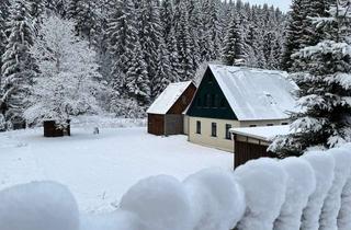 Haus kaufen in 08309 Eibenstock, Eleganz trifft Historie: Forsthaus mit idyllischem Garten - perfektes Refugium für Naturliebhaber in
