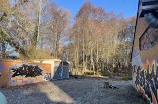 Grundstück zu kaufen in Friedrich-Ebert-Str. 24, 14806 Bad Belzig, Gebäudeensemble mit Garagen - sehr großes Grundstück- Bachlauf