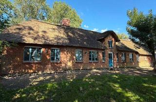 Haus kaufen in 25889 Witzwort, Energiesparer aufgepasst! Gemütliche Reetdachkate in Alleinlage