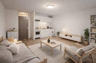 Wohnung kaufen in 70806 Kornwestheim, Kapitalanlage mit Charme - 1-Zimmer Erdgeschoss-Wohnung in Kornwestheim