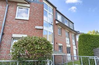 Wohnung mieten in 22880 Wedel, Individuelle 3,5 Zimmer auf zwei Ebenen: Lichtdurchflutete Maisonette mit Balkon u. TG-Stellplatz