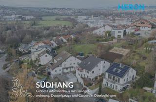 Einfamilienhaus kaufen in 72644 Oberboihingen, SÜDHANG - Großes Einfamilienhaus mit Einliegerwohnung, Doppelgarage und Carport in Oberboihingen