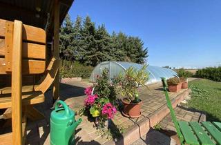 Haus kaufen in 01623 Lommatzsch, Ihr neues Zuhause im Grünen, romantischer 2-Seitenhof mit Scheune, großem Grundstück und Pool