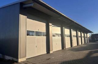 Gewerbeimmobilie mieten in 86399 Bobingen, Lagerhalle in Bobingen 148m2 mit WC und Warmwasser