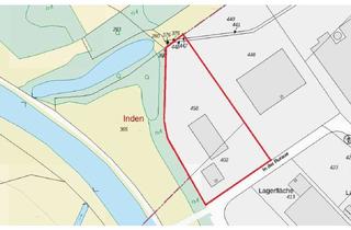 Büro zu mieten in In Der Ruraue 23, 52459 Inden, Produktions- und Lagerhalle mit zwei Krananlagen + Bürocontainer-Gebäude