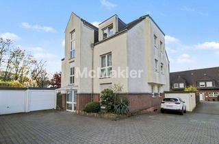 Wohnung kaufen in 47228 Duisburg, Charmante Maisonette-Dachgeschosswohnung mit Balkon, Garage und modernisierter Heiztechnik
