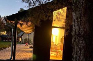 Einfamilienhaus kaufen in Sauerkirschenallee 2B, 15377 Waldsieversdorf, Waldsieversdorf - Neuwertiges Holzhaus im Bungalowstil