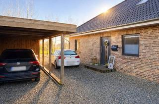 Doppelhaushälfte kaufen in 25850 Behrendorf, Behrendorf - Moderne Doppelhaushälfte mit Carport in zentraler Lage