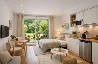 Wohnung kaufen in 16225 Eberswalde, Eberswalde: ERSTBEZUG im LUXUS Neubau: 2-Zi-Erdgeschoss-Whg 26 m² MIT TERRASSE ab 2026 BEZUGSBEREIT