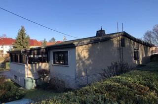 Haus kaufen in 99510 Apolda, APOLDA Gepflegter Bungalow in beliebter ruhiger Wohnlage mit EBK, 3 großen Garagen & großem Garten