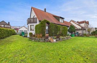 Einfamilienhaus kaufen in 91567 Herrieden, Endlich Platz für alle - Familienhaus mit großzügigem Garten und praktischer Doppelgarage