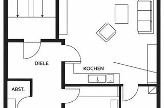Wohnung mieten in 76437 Rastatt, Schlossblick: Renovierte Wohnung mit Balkon und Küche in Murgnähe