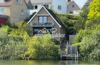 Einfamilienhaus kaufen in 24306 Plön, Einfamilienhaus mit ELW am Trentsee mit Schlossblick und Steg, provisionsfrei