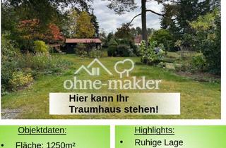 Lager kaufen in 16540 Hohen Neuendorf, Baugrundstück 1250m² für 1-2-Familienhaus in Hohen Neuendorf, unterm Bodenrichtwert!