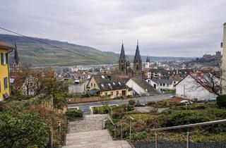 Wohnung kaufen in 55411 Bingen, Bingen am Rhein - 4 Zimmerwohnung mit Rheinblick + 4 Balkone + Einzelgarage