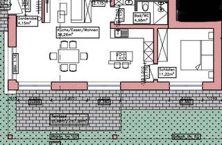 Wohnung mieten in Hinter Den Gärten 40, 89173 Lonsee, Neubau - 2-Zimmer-Wohnung mit 70 m² in Lonsee