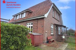 Doppelhaushälfte kaufen in 26553 Dornum, Am Dornumersieler Tief: Doppelhaushälfte mit Altbaucharme in Dornum!
