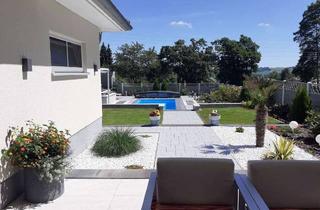 Haus kaufen in 09573 Augustusburg, Urlaubsflair im eigenen Heim! Traumimmobilie mit Pool und wunderschönem Garten!