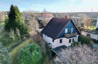 Einfamilienhaus kaufen in 01723 Wilsdruff, Wohnen mit Wärme, Weitblick und Wohlgefühl – Einfamilienhaus mit Kaminzimmer in ruhiger Lage!