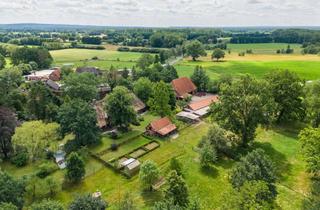 Immobilie kaufen in 21354 Bleckede, Reiterhof / Pferdehof mit exkl. Bauernhaus, bis max. 30 ha Eigenland, 60 km südöstl. von Hamburg