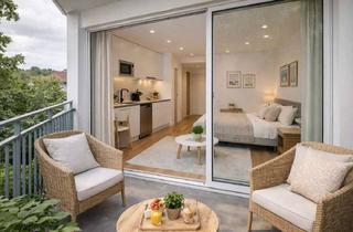 Wohnung kaufen in 16225 Eberswalde, Eberswalde: ERSTBEZUG im LUXUS Neubau: 1-Zi-Whg im 1.OG 21 m² MIT BALKON ab 2026 BEZUGSBEREIT