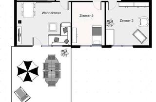 Wohnung mieten in 65812 Bad Soden, * 4 Zimmer * Große Dachterrasse * Garage * Junge Hausgemeinschaft *