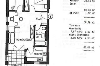 Wohnung mieten in 89075 Böfingen, Helle 3-Zimmer Wohnung mit eigenem Garten in Ulm-Böfingen