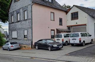 Haus mieten in 56288 Laubach, Großes Wohnhaus mit Werkstatt/Schmiede sowie bis zu 3 Garagenstellplätzen sowie 6 Außenstellplätzen