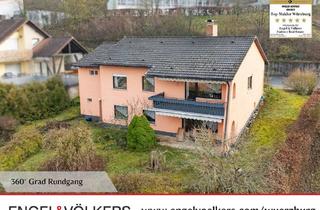 Einfamilienhaus kaufen in 97837 Erlenbach, Erlenbach - Ruhe, Aussicht und Platz - Einfamilienhaus mit Talblick und Garten