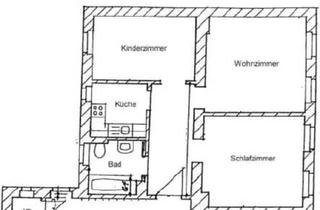 Wohnung mieten in Sodenstraße 12, 99310 Arnstadt, Helle 3-Raum-Wohnung inkl. Einbauküche