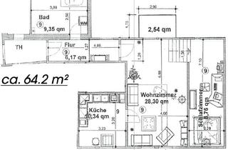 Wohnung mieten in Ernestinerstraße, 98617 Meiningen, 2-Raum-Wohnung mit Balkon und Einbauküche in Meiningen